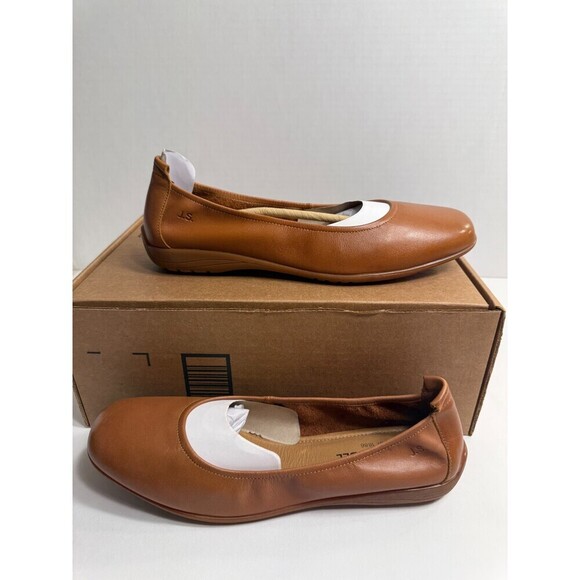 Josef Seibel Ballet Flats, Brown-EU 41, US 8 Womens - Picture 1 of 5